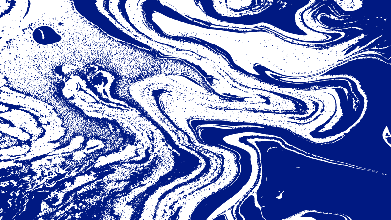 Alfombra vinílica entrada aspecto mármol azul profundo - TenVinilo