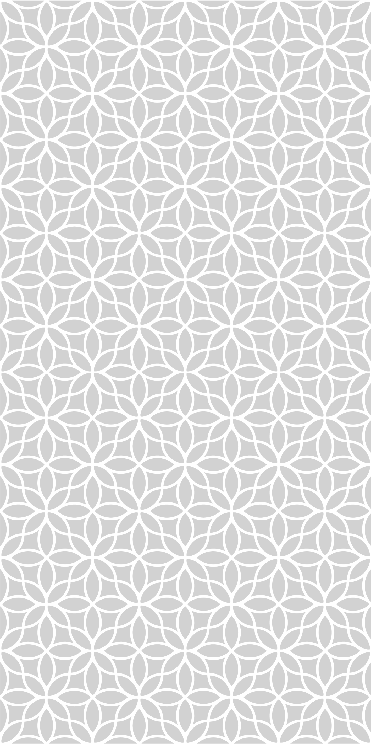 Alfombra vinilo salón patrón moderno gris y blanco - TenVinilo