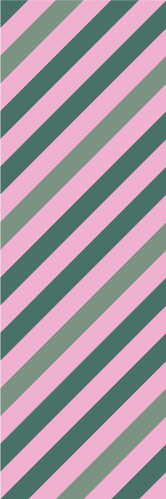 Alfombra vinilo salón bloque de color rosa y verde - TenVinilo
