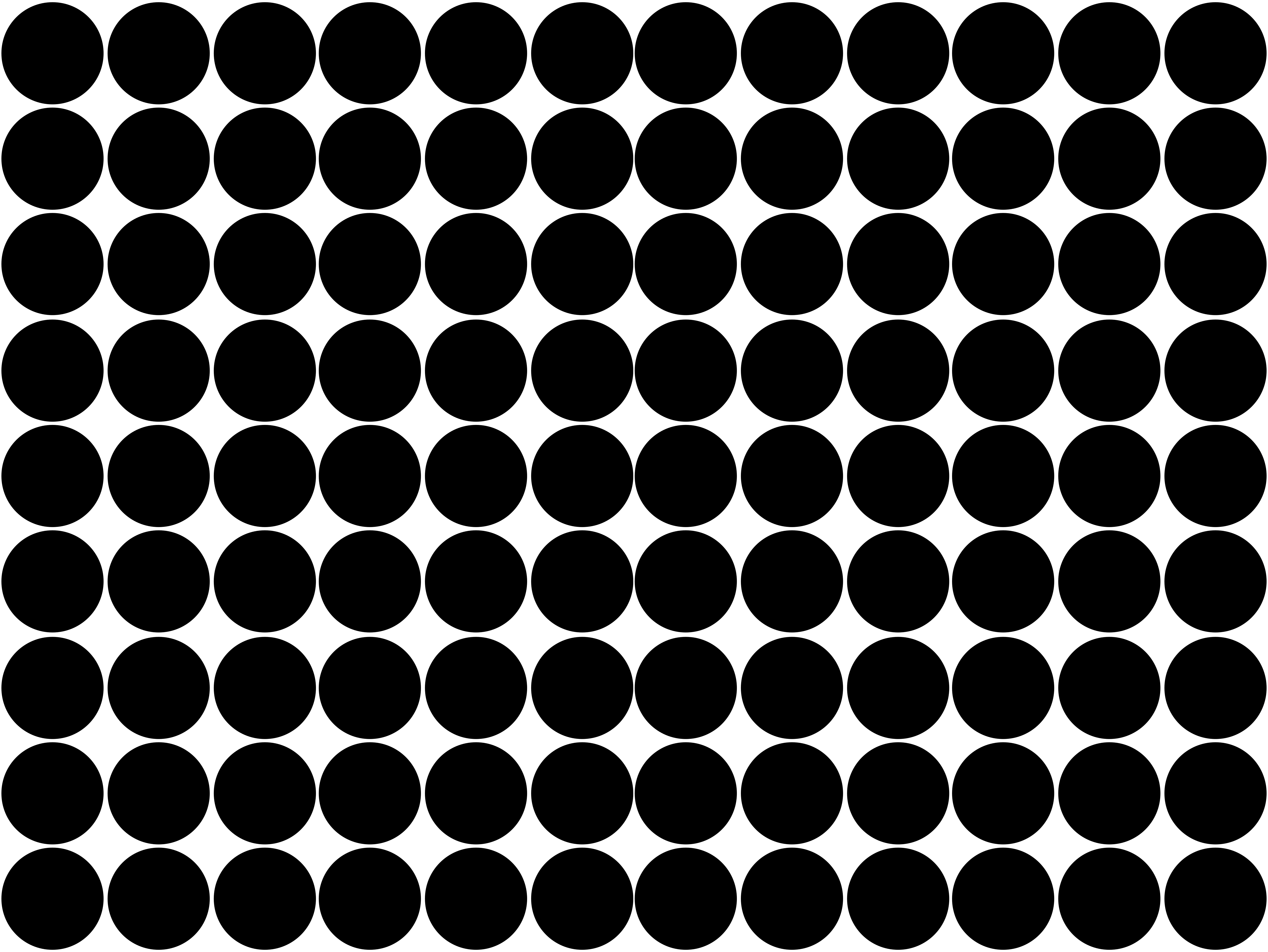 Alfombra vinílica negra con diseño de puntos negros - TenVinilo