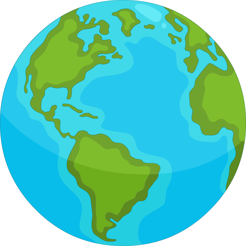 Alfombra vinílica mapamundi mapa del mundo educativo - TenVinilo