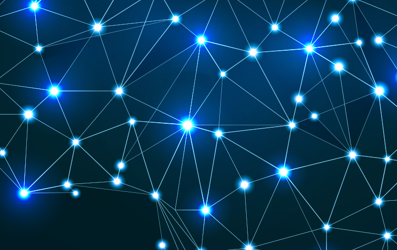 Alfombra vinilo azul con destellos - TenVinilo