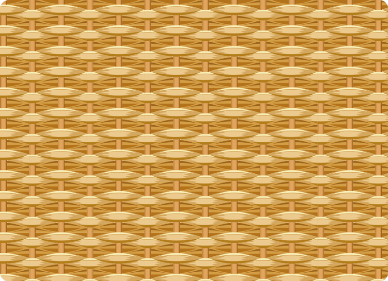 Alfombra vinílica textura patrón de tejido de cesta - TenVinilo