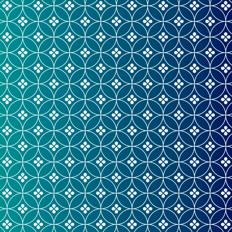 Alfombra vinílica geométrica capa azul geométrica - TenVinilo