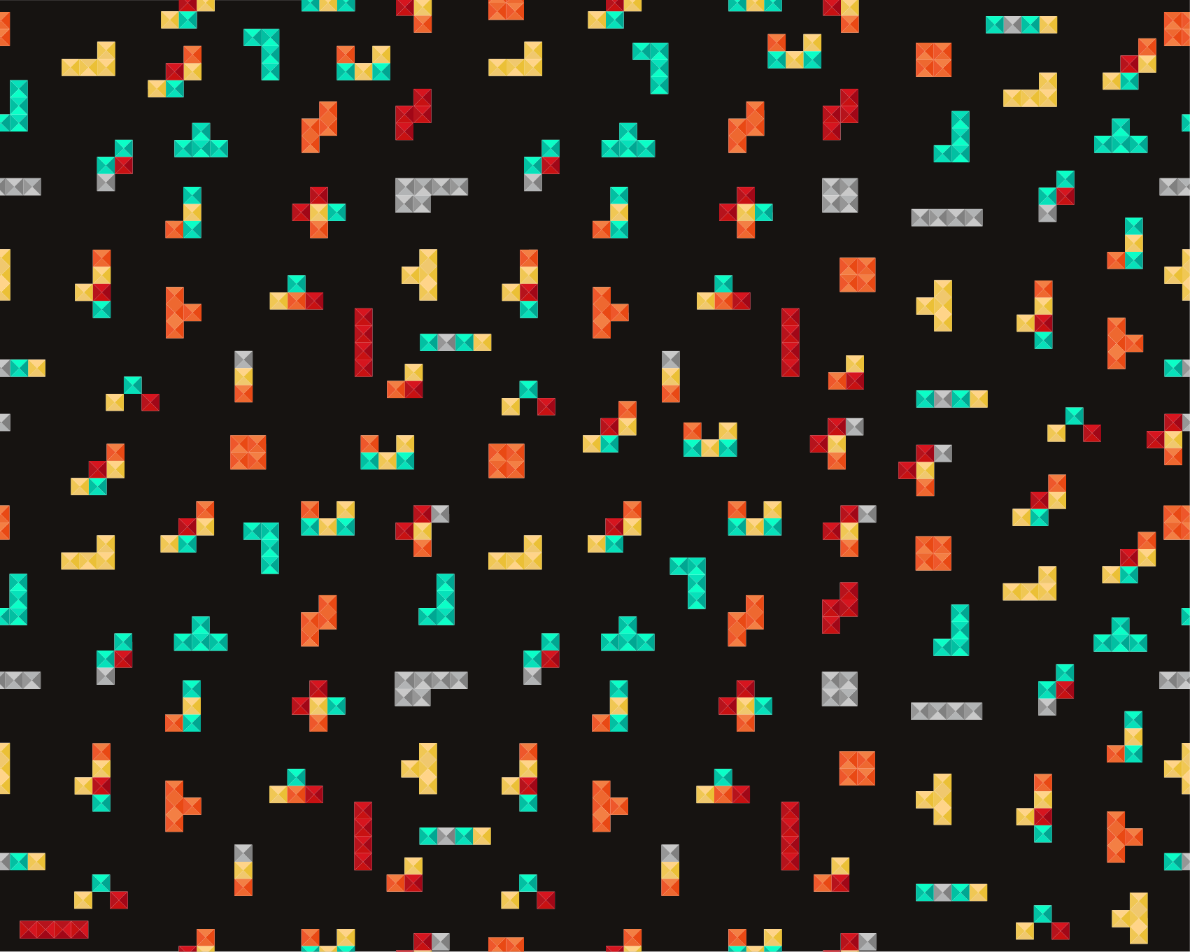 Alfombra vinílica vintage Tetris retro - TenVinilo