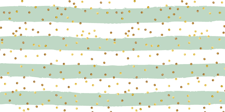 Alfombra vinílica dormitorio confeti dorado en rayas - TenVinilo