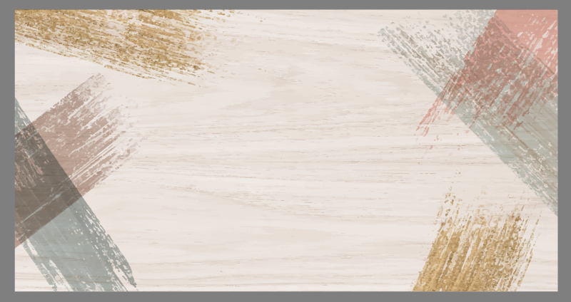 Alfombra vinílica beige madera trazos pintura - TenVinilo