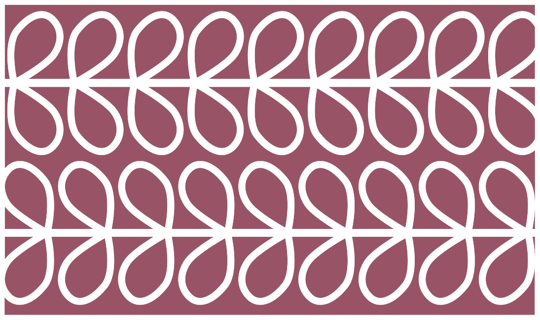 Alfombra vinílica geométrica patrón de hojas abstractas - TenVinilo