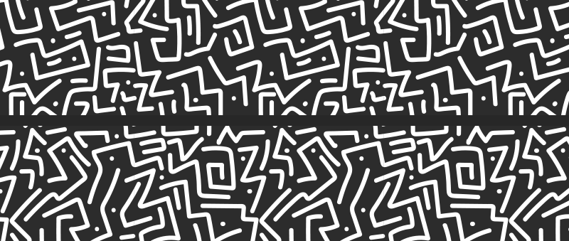 Alfombra vinílica geométrica laberinto abstracto - TenVinilo