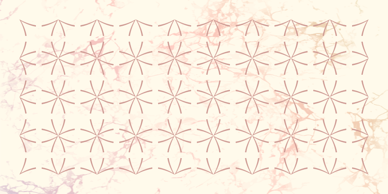 Alfombra vinilo salón patrón de estrella geométrica - TenVinilo