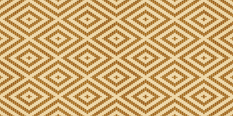 Alfombra vinílica geométrica estilo con textura de diamante - TenVinilo