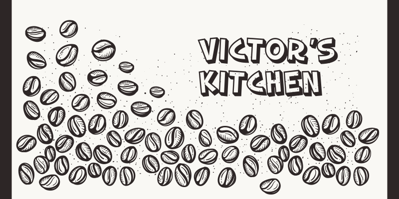 Alfombra vinílica personalizable café personalizado - TenVinilo