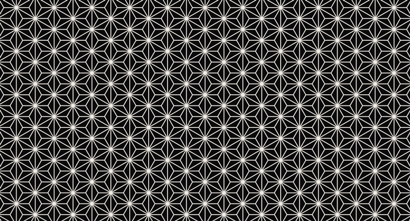 Alfombra vinílica geométrica explosión estelar asimétrica - TenVinilo