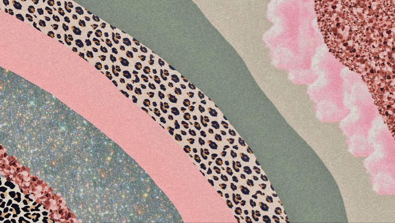 Alfombra vinílica dormitorio ondas de color en capas - TenVinilo