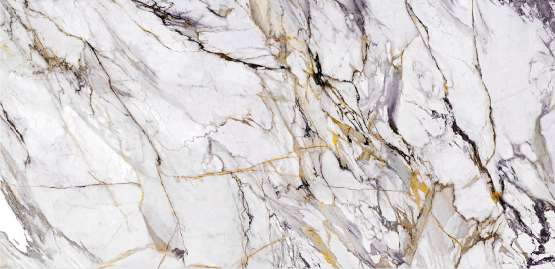 Alfombra vinílica efecto mármol vetas grises elegantes - TenVinilo