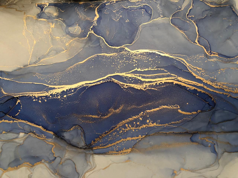 Alfombra vinílica efecto mármol elegantes venas clásicas - TenVinilo