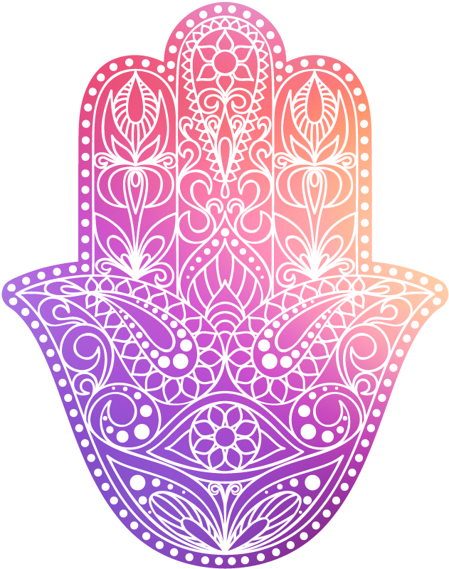 Alfombra vinílica mandala diseño a mano - TenVinilo