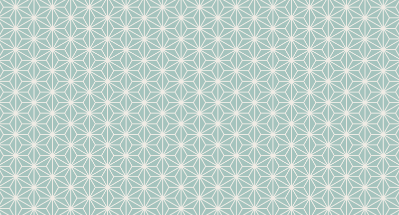 Alfombra vinílica geométrica explosión de estrella verde - TenVinilo