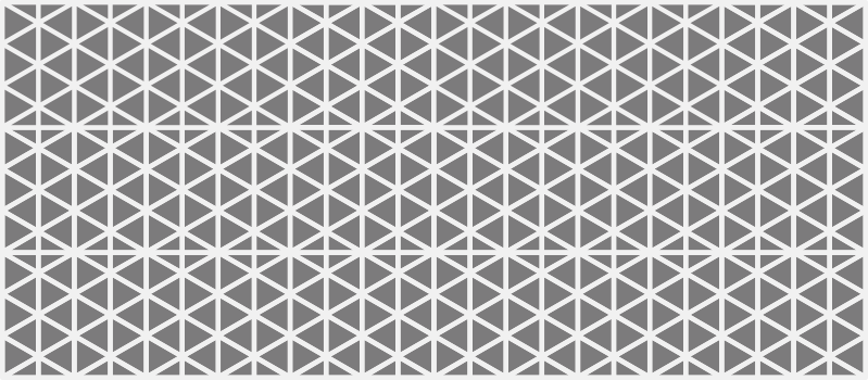 Alfombra pvc cocina  triangular gris y blanca - TenVinilo