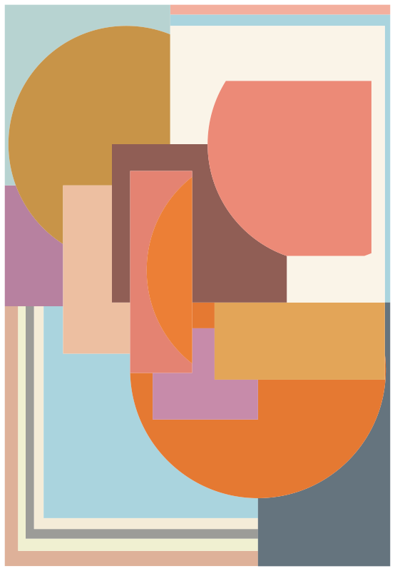 Alfombra vinílica comedor mosaico geométrico moderno - TenVinilo