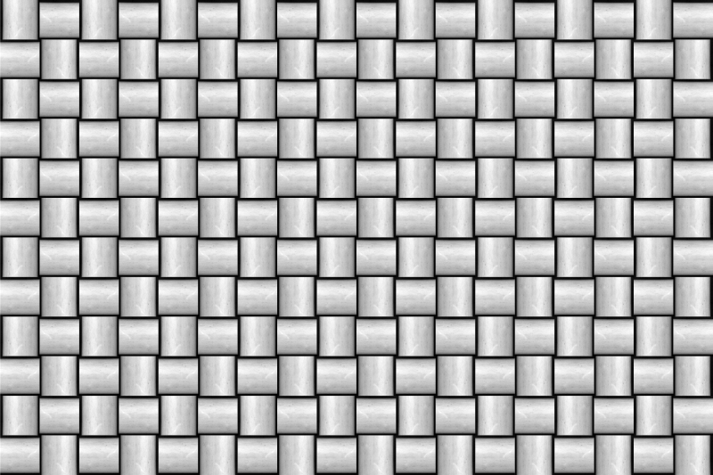 Alfombra vinílica efecto mármol motivo de cuadrados grises - TenVinilo