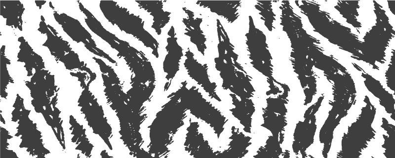 Alfombra vinílica animal print concepto de rayas de cebra - TenVinilo