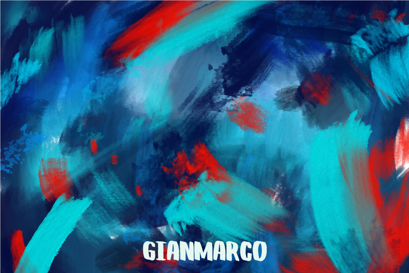 Alfombra vinílica personalizable estallido abstracto - TenVinilo