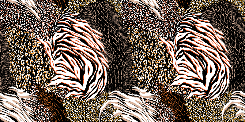 Alfombra vinílica animal print patrones de cebra impactantes - TenVinilo