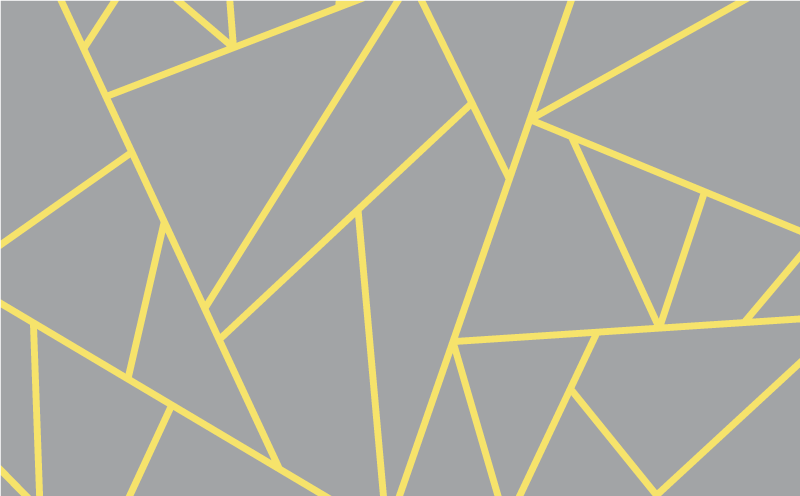 Alfombra vinilo comedor triángulos color pantone - TenVinilo