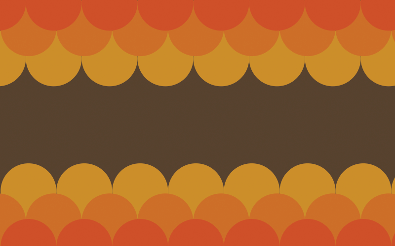 Alfombra vinílica vintage rayas onduladas retro - TenVinilo