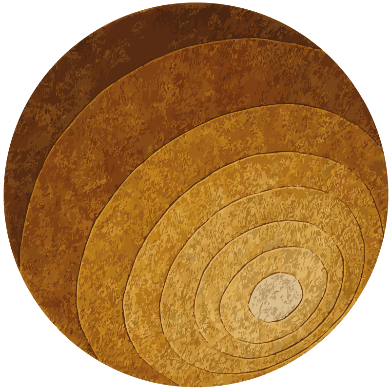 Alfombra vinílica imitación madera capas naturales - TenVinilo