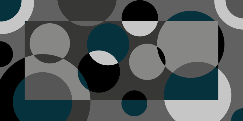 Alfombra vinilo salón patrón circular gris - TenVinilo