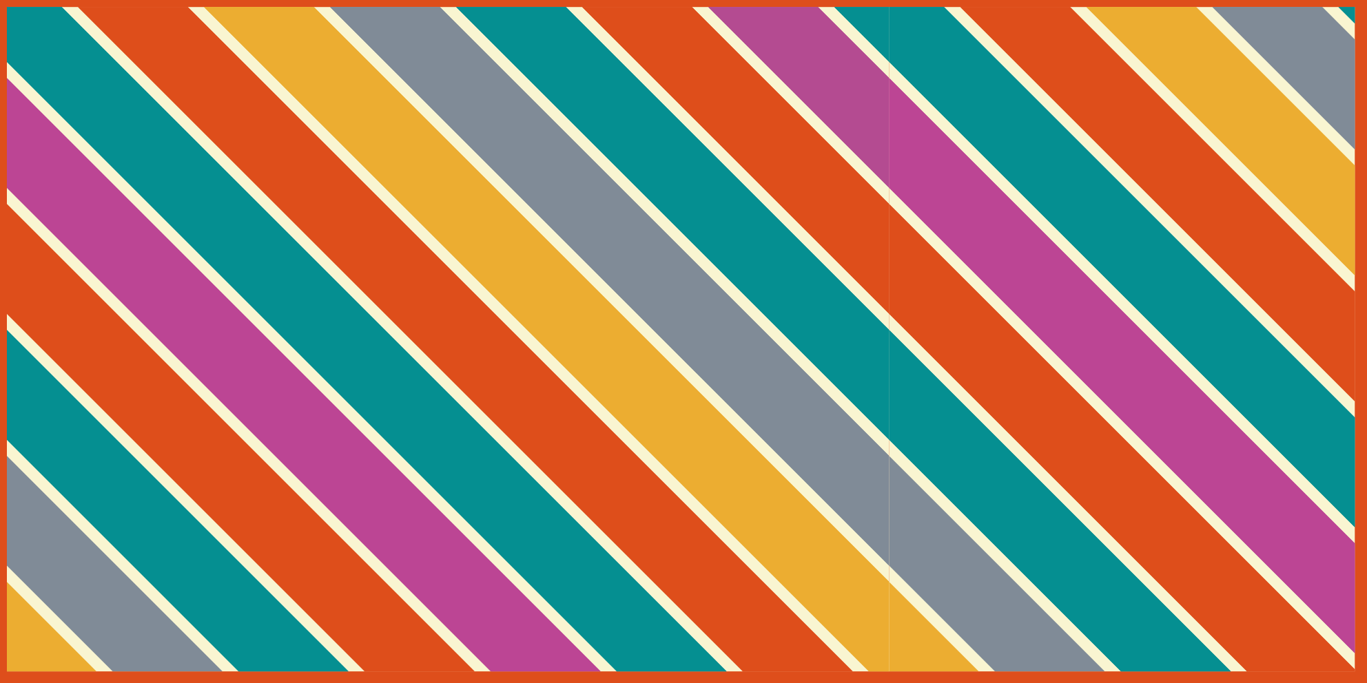 Alfombra vinilo salón superficie rayada de colores - TenVinilo