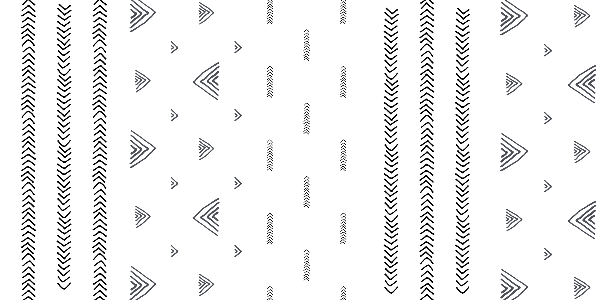 Alfombra vinilo pasillo rayas nórdicas blanco y negro - TenVinilo