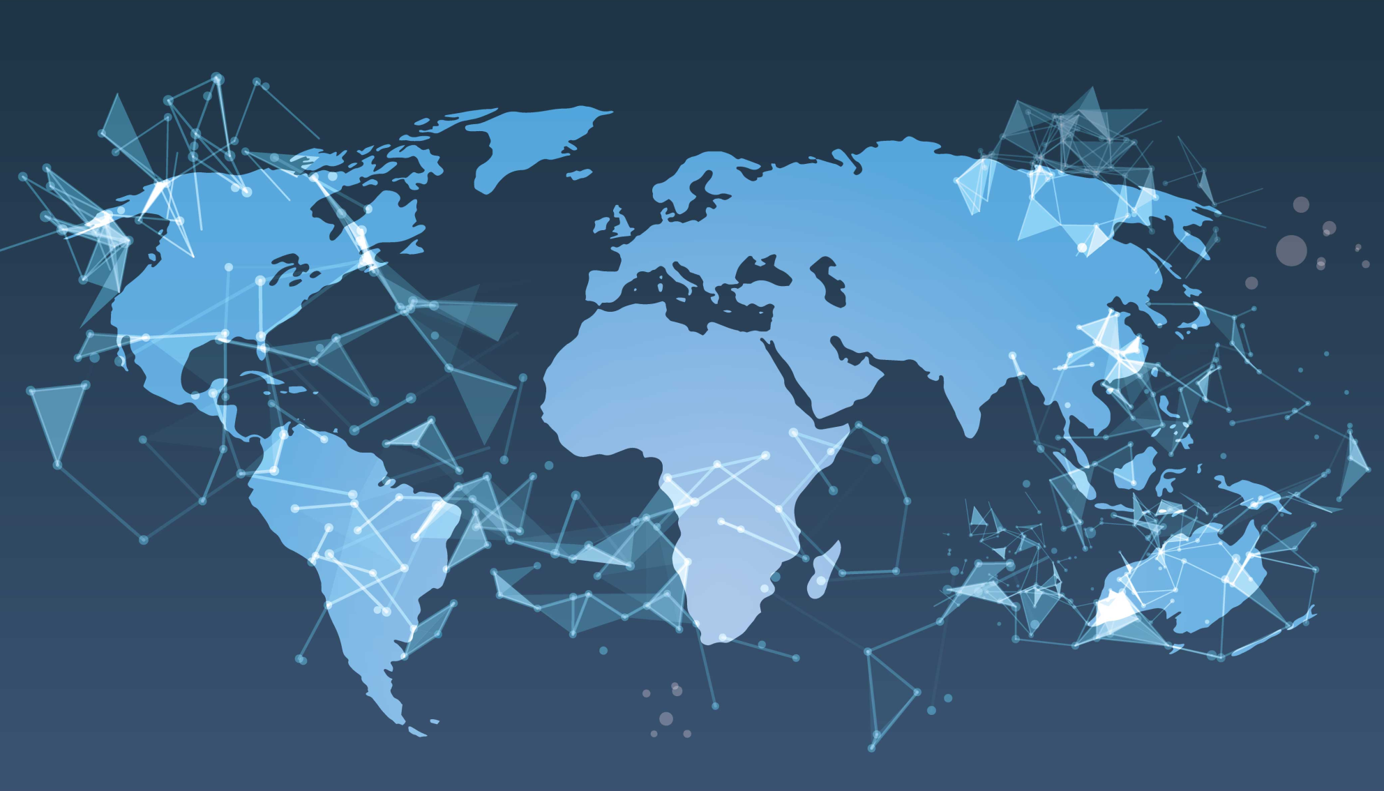 Alfombra vinílica mapamundi mapa del mundo geométrico - TenVinilo