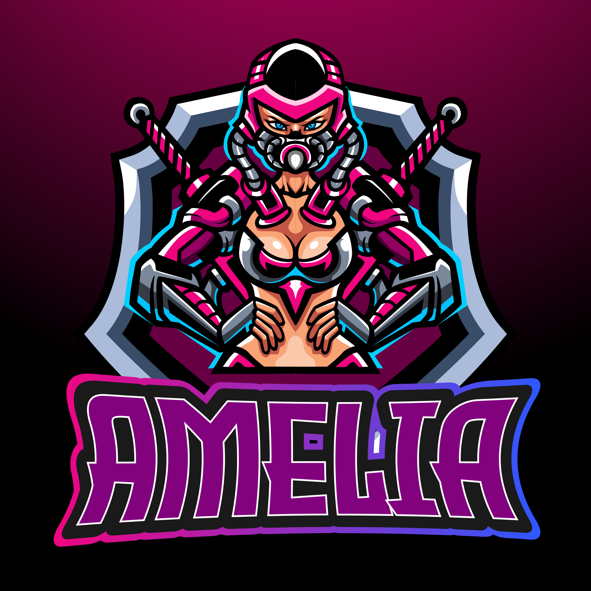 Alfombra vinílica juvenil heroína del juego con nombre - TenVinilo