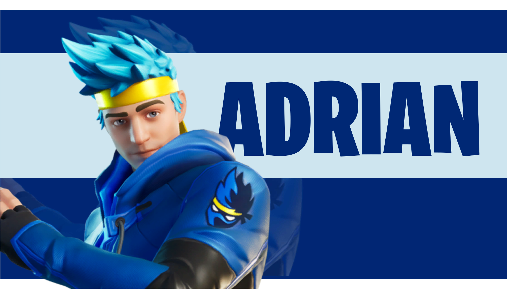 Alfombra vinílica juvenil azul videojuego con nombre - TenVinilo