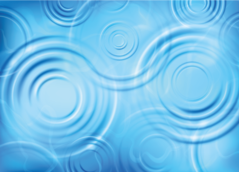 Alfombra vinilo baño efecto de agua ondulante - TenVinilo