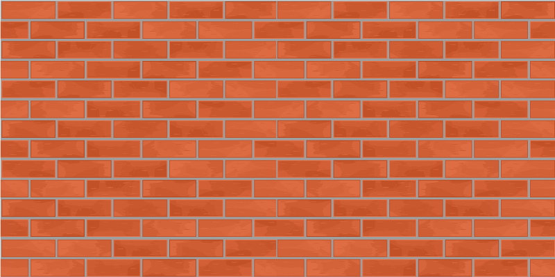 Alfombra vinílica imitación piedra patrón de ladrillo rojo - TenVinilo