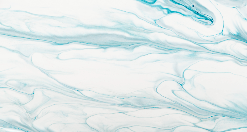 Alfombra vinílica textura Mármol azul claro y blanco - TenVinilo