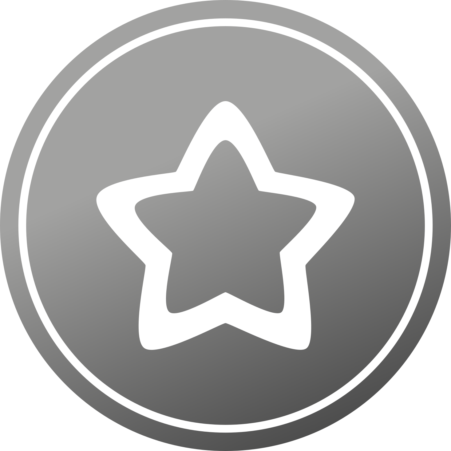 Alfombra vinílica estrellas motivo gris elegante - TenVinilo