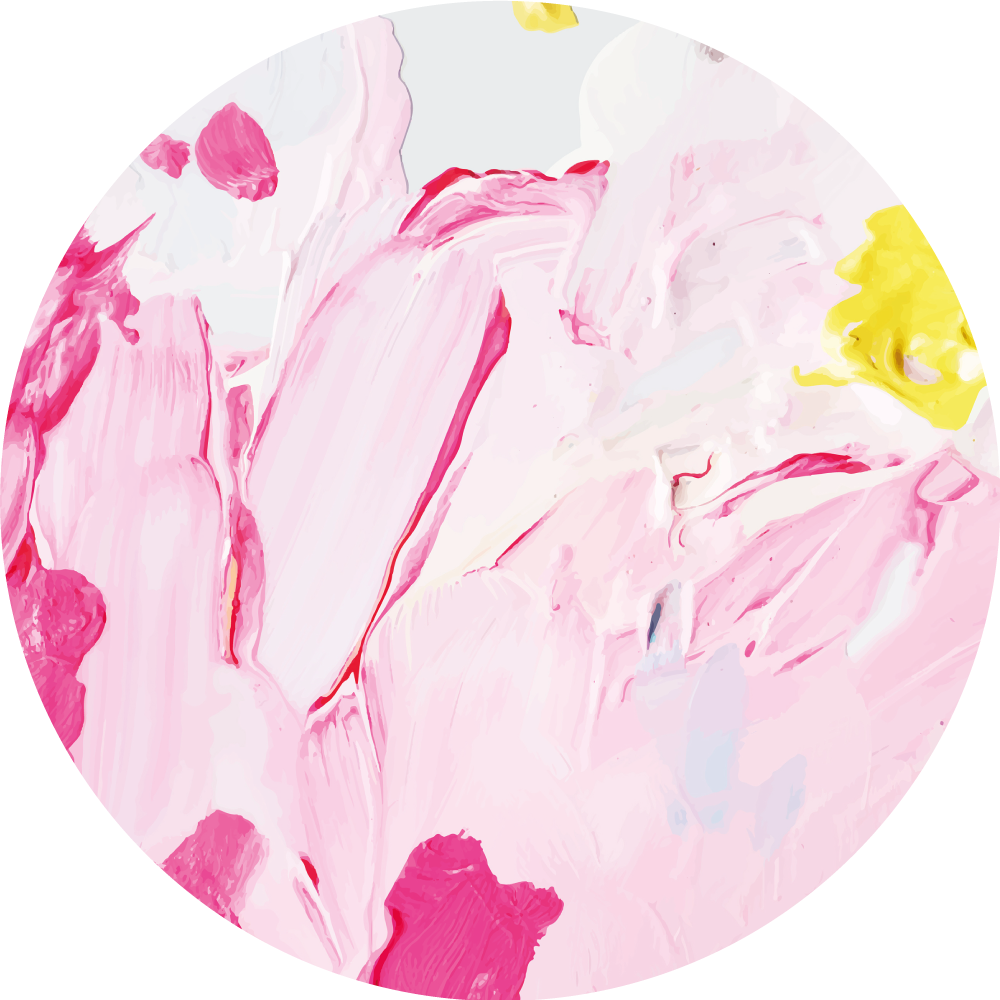 Alfombra vinílica flores salpicadura floral abstracta - TenVinilo