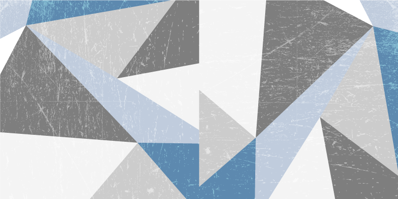 Alfombra de vinilo patrón geométrico mármol - TenVinilo