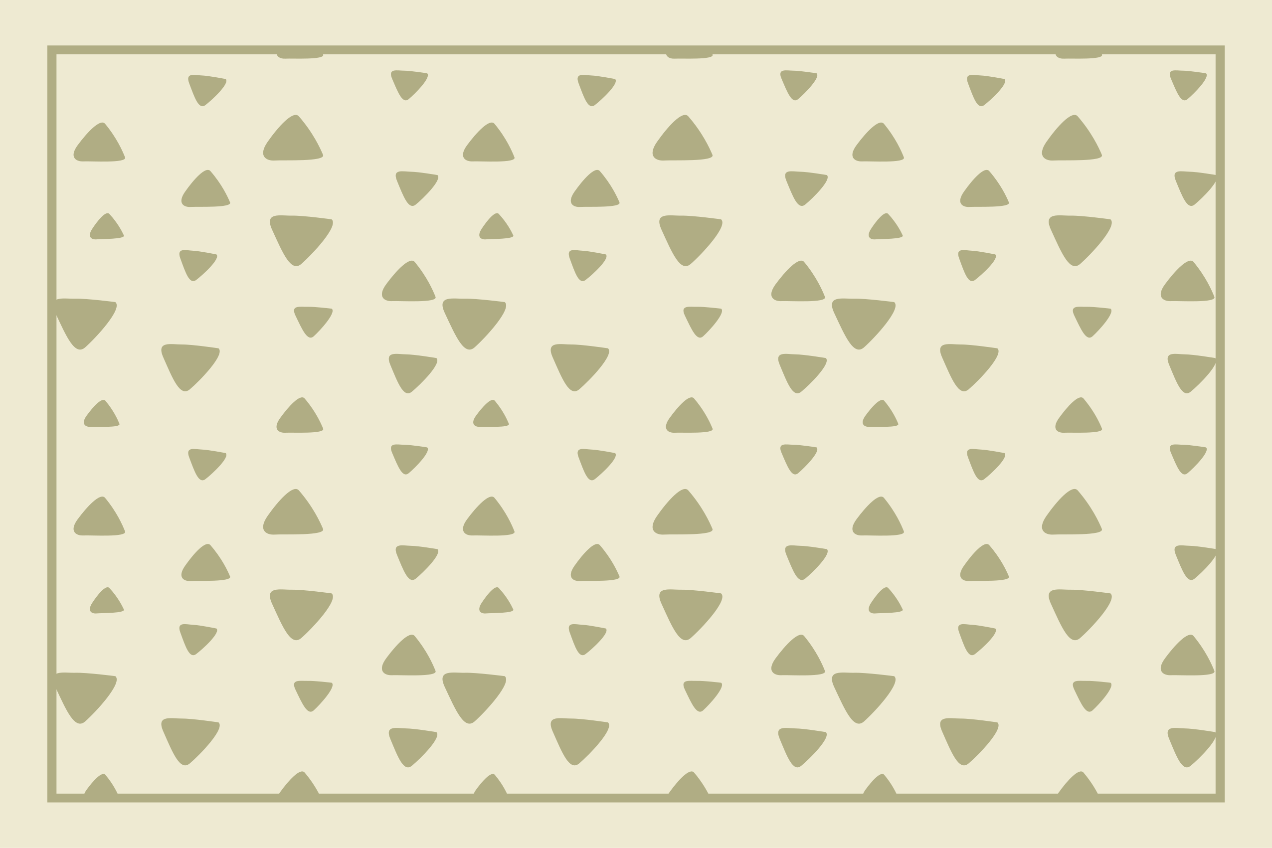 Alfombra vinílica geométrica patrón triangular - TenVinilo