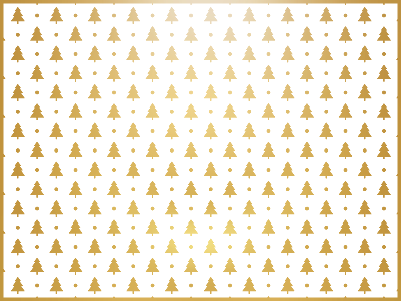 Alfombra vinilo navidad patrón de árbol festivo - TenVinilo