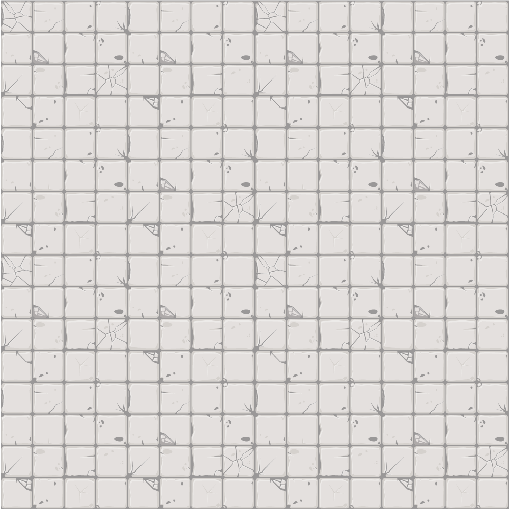 Alfombra vinílica baño pared de azulejos blancos viejos - TenVinilo