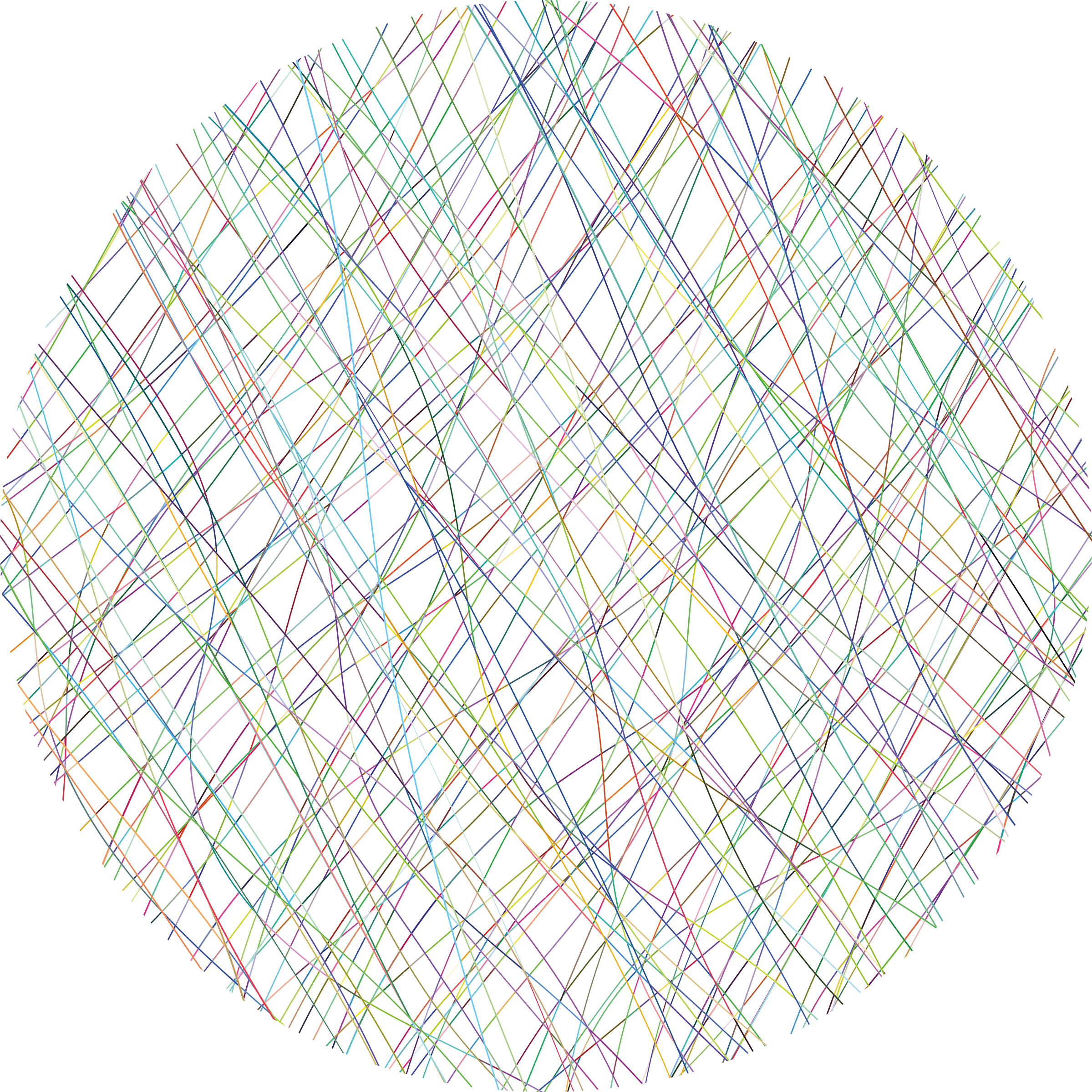 Alfombra vinílica infantil de líneas de colores - TenVinilo