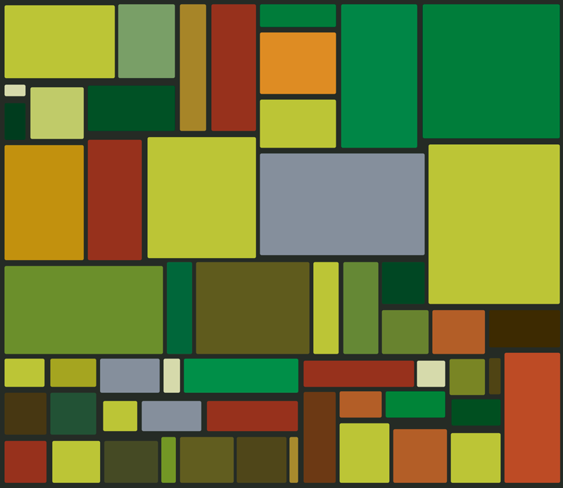 Alfombra vinílica mosaico geométrico multicolor - TenVinilo