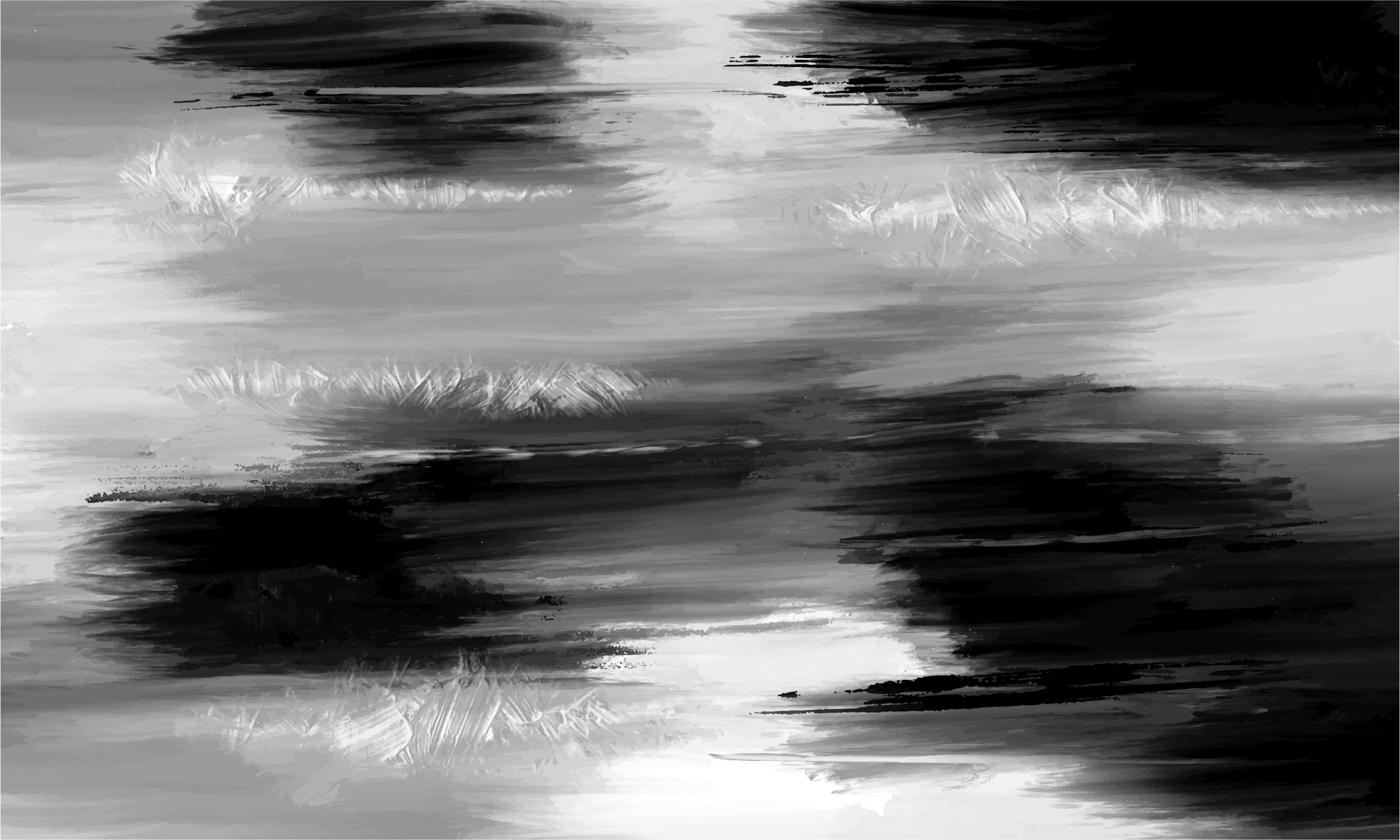 Alfombra vinílica gris efecto pintura - TenVinilo