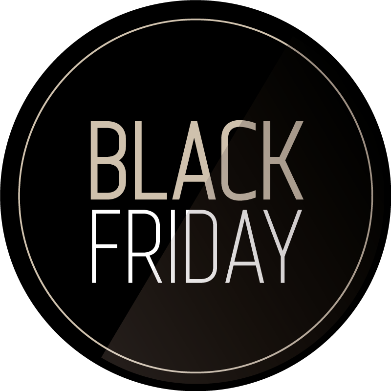 Alfombra de vinilo redonda Black Friday - TenVinilo